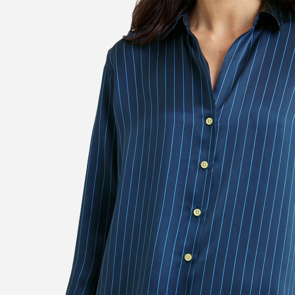 Dorian Shirt - Arctic Stripe