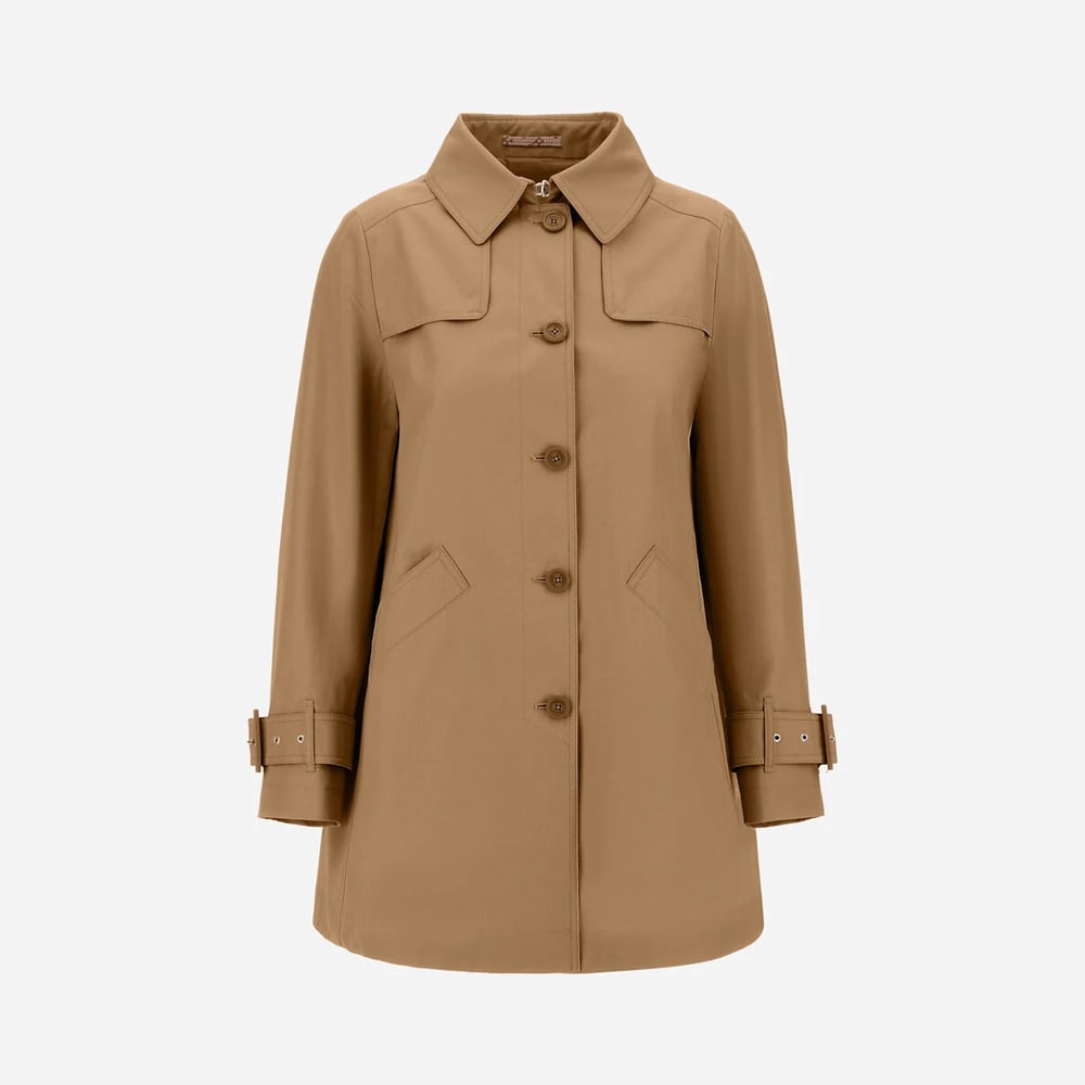 Raincoat In Delon & Monogram - Camel