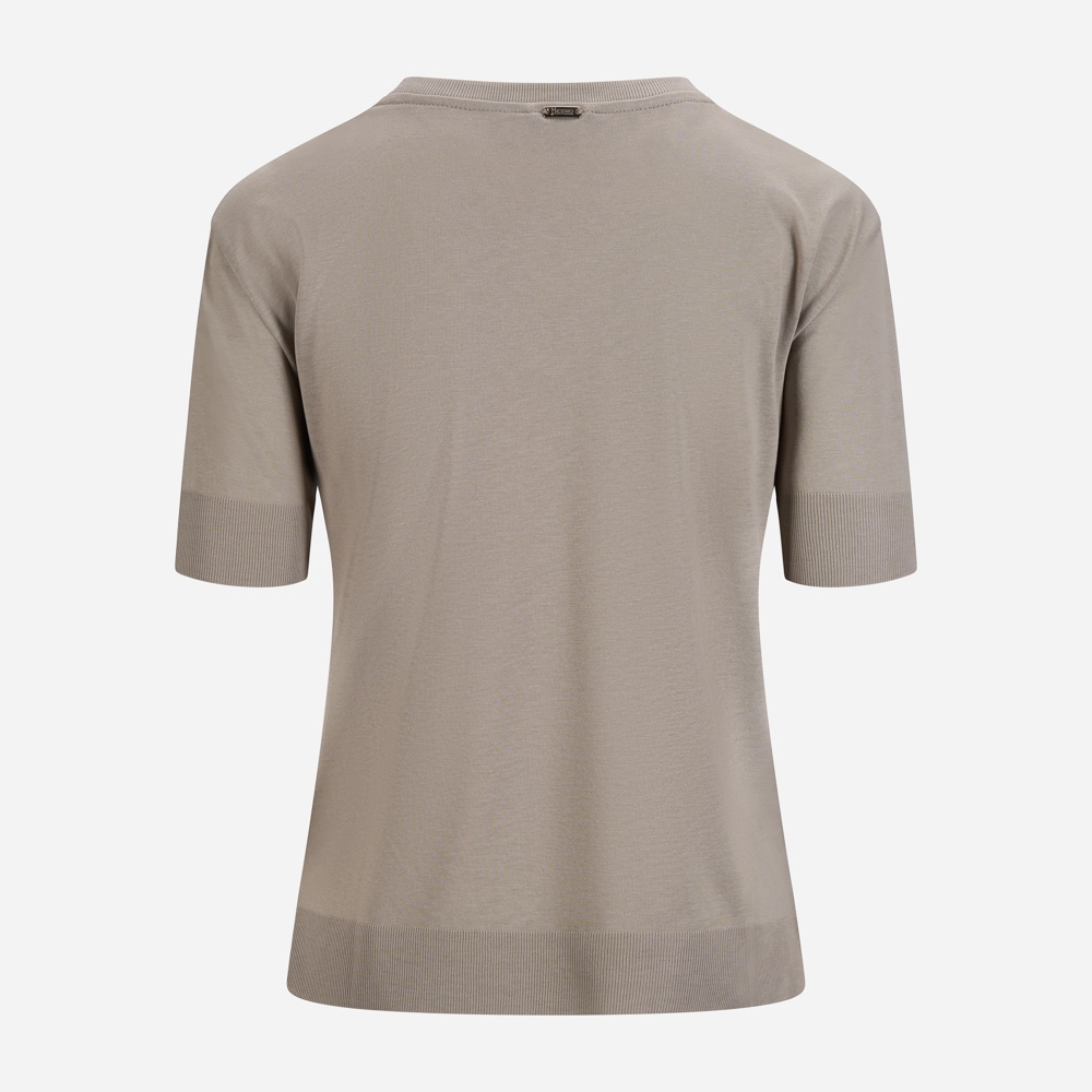 Knitted Sweater - Taupe