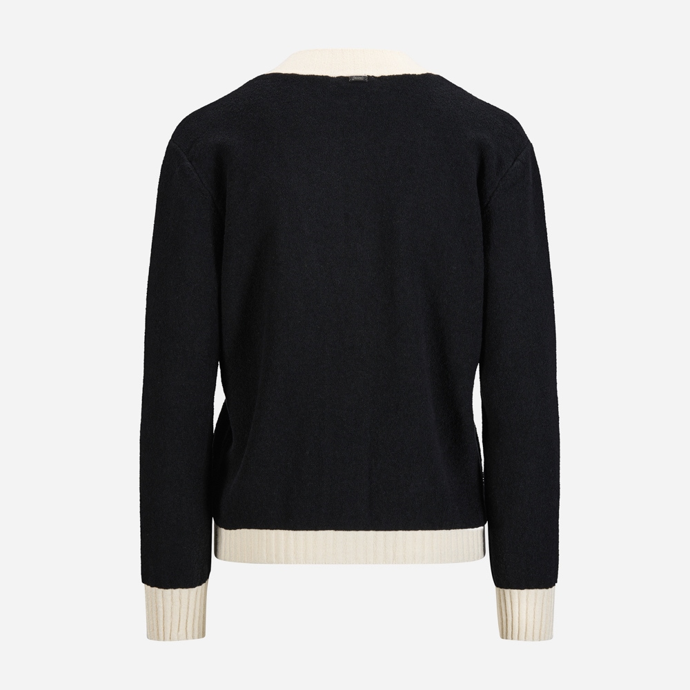 Knitted Cardigan - Black
