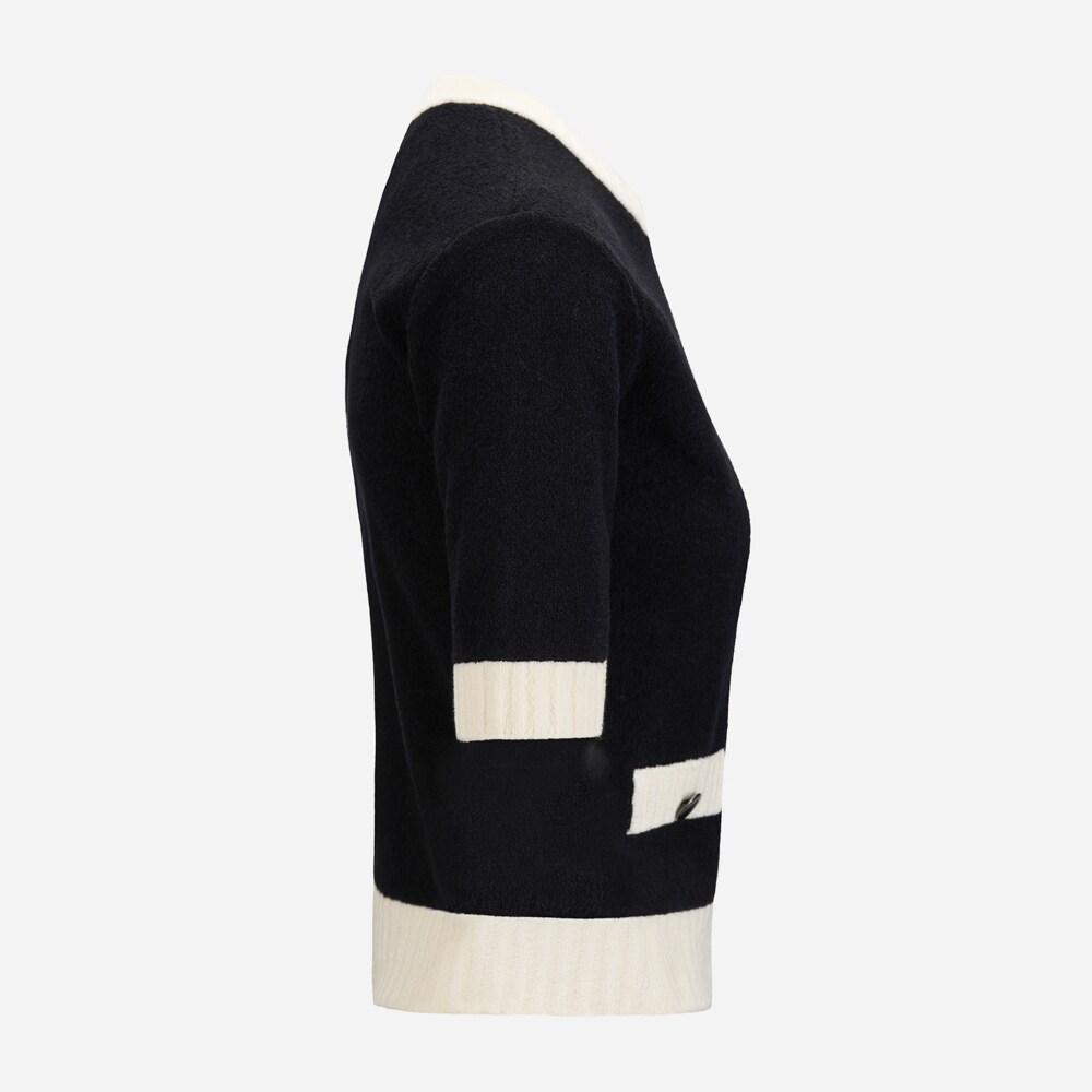 Knitted Sweater - Black