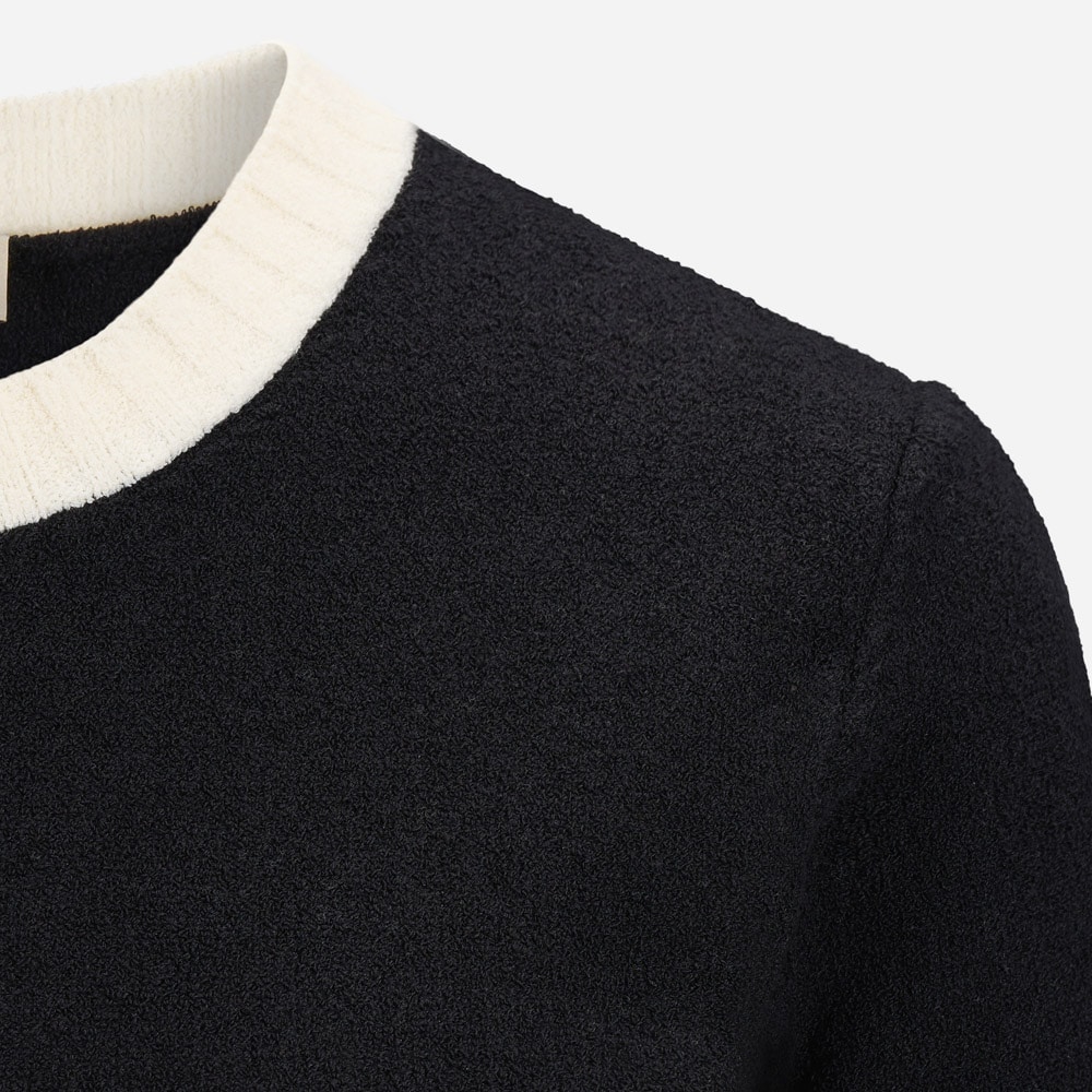 Knitted Sweater - Black