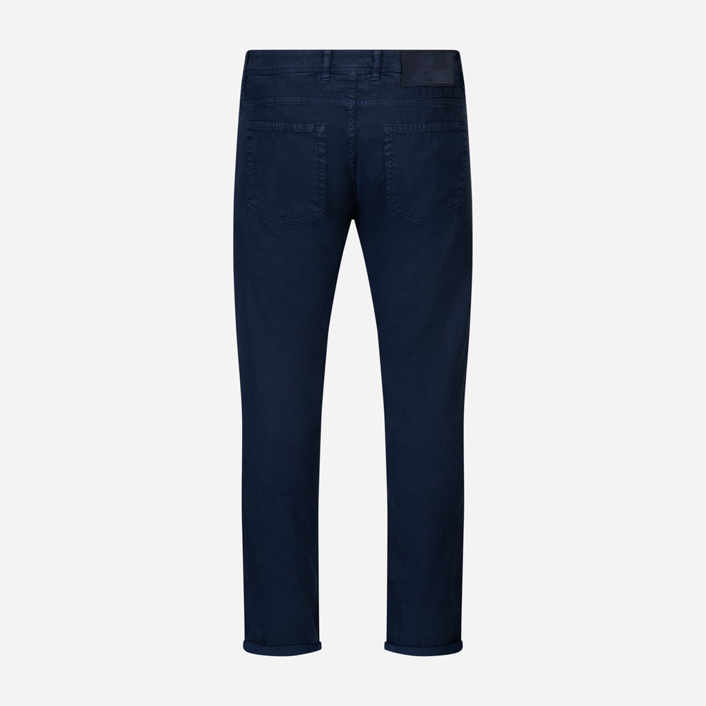 Leonardo Cotton-Linen - Blue