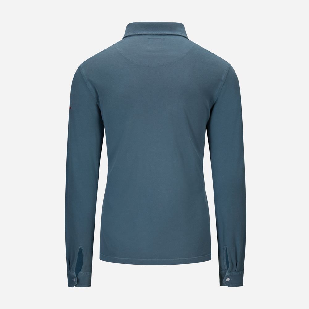 Cris Polo Long Sleeve - Cloud