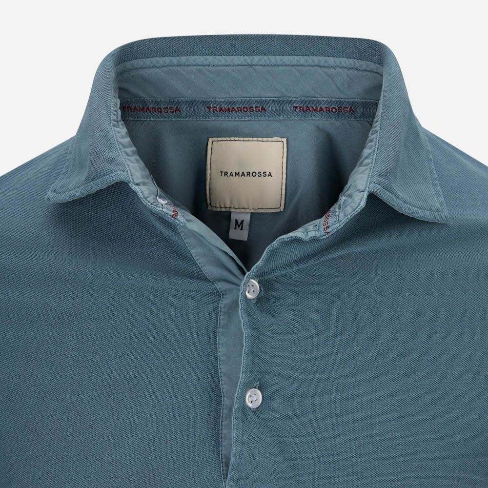 Cris Polo Long Sleeve - Cloud