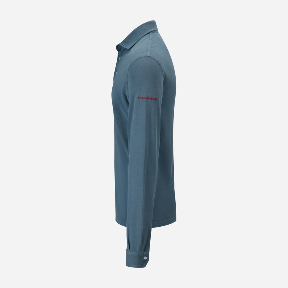Cris Polo Long Sleeve - Cloud