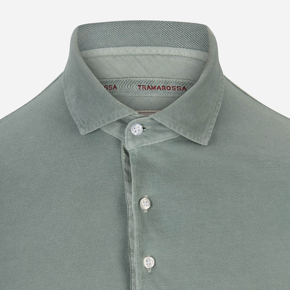 Cris Polo Long Sleeve - Sage