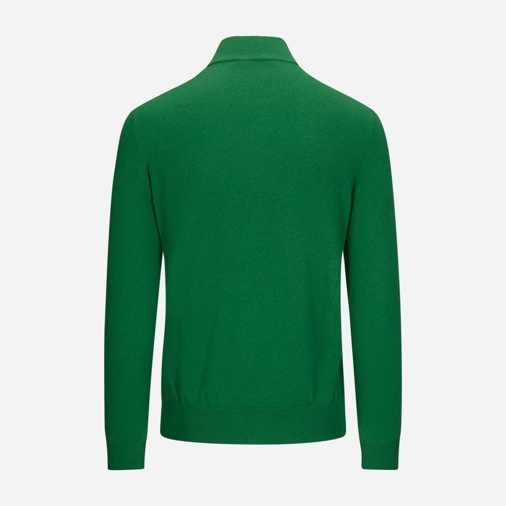 Half Zip Cashmere - Pagoda