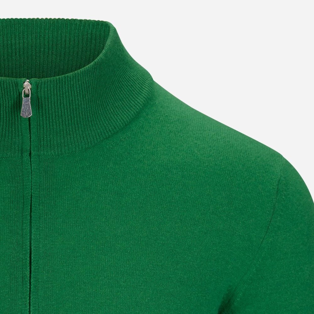 Half Zip Cashmere - Pagoda