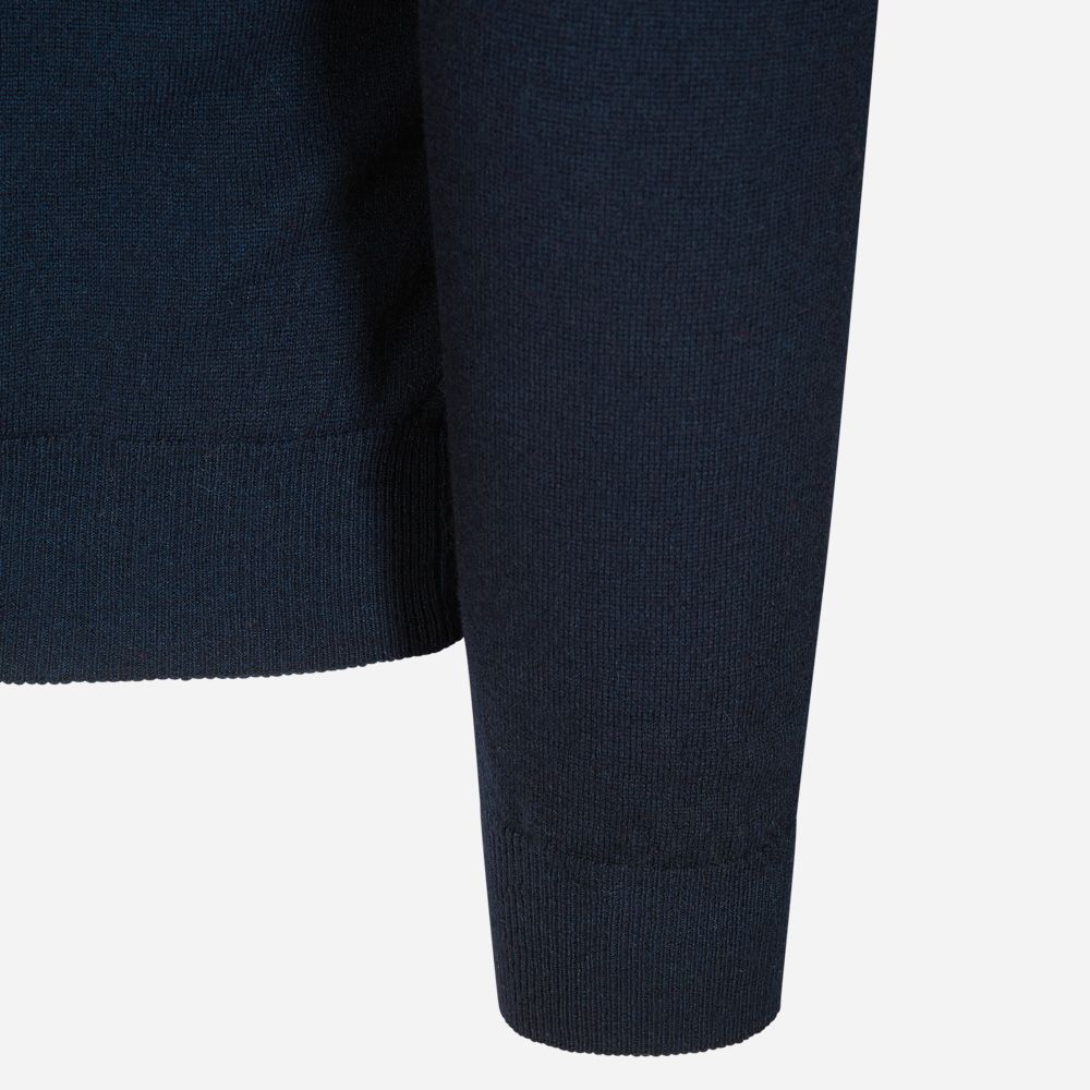 Turtle Neck Cashmere - Navy