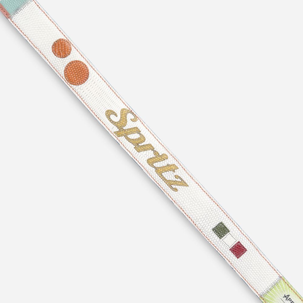 Lizzard Belt - Spritz White