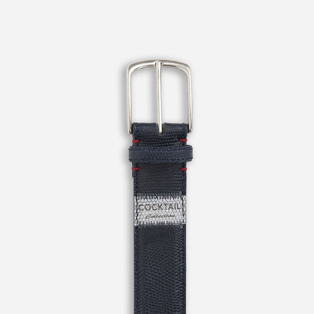 Lizzard Belt - Gin Navy