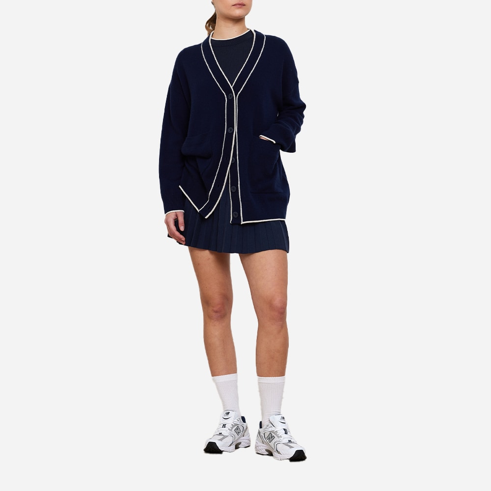 Club Cardigan - Navy-Blue