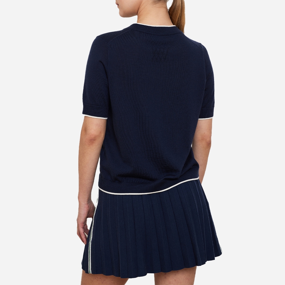 Club Top- Navy-Blue