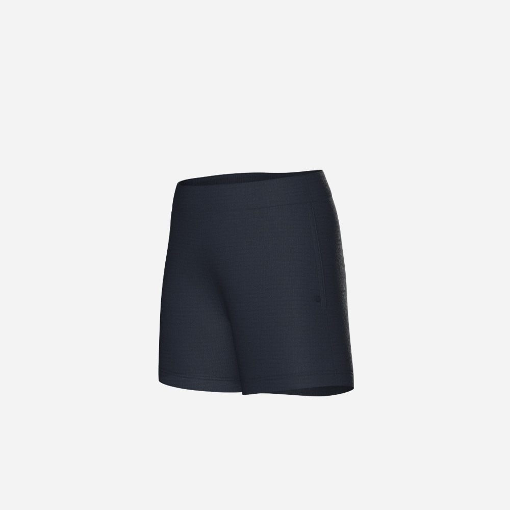 Waffle Shorts - Navy-Blue