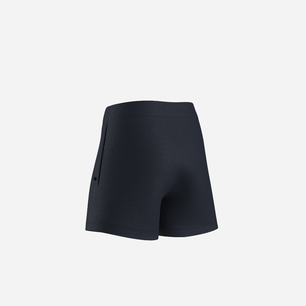 Waffle Shorts - Navy-Blue