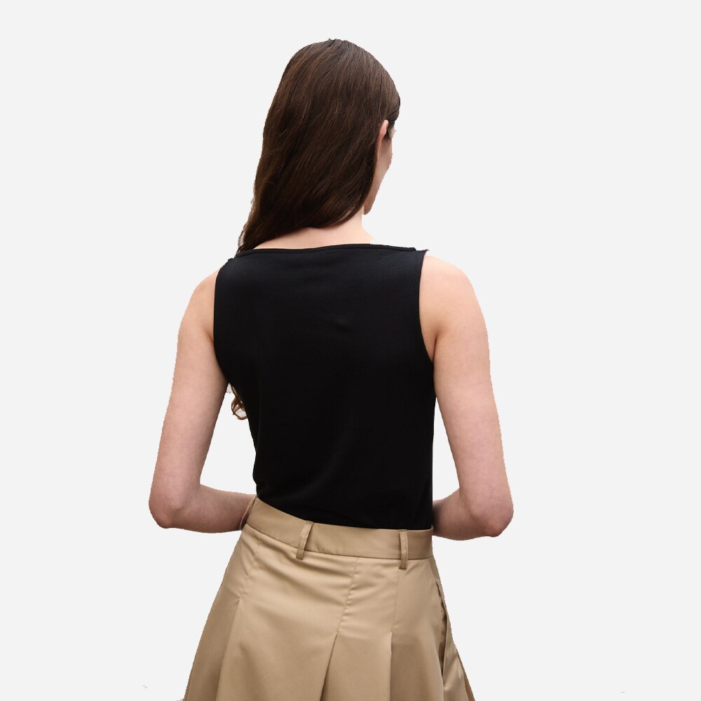 Boatneck Top - Black