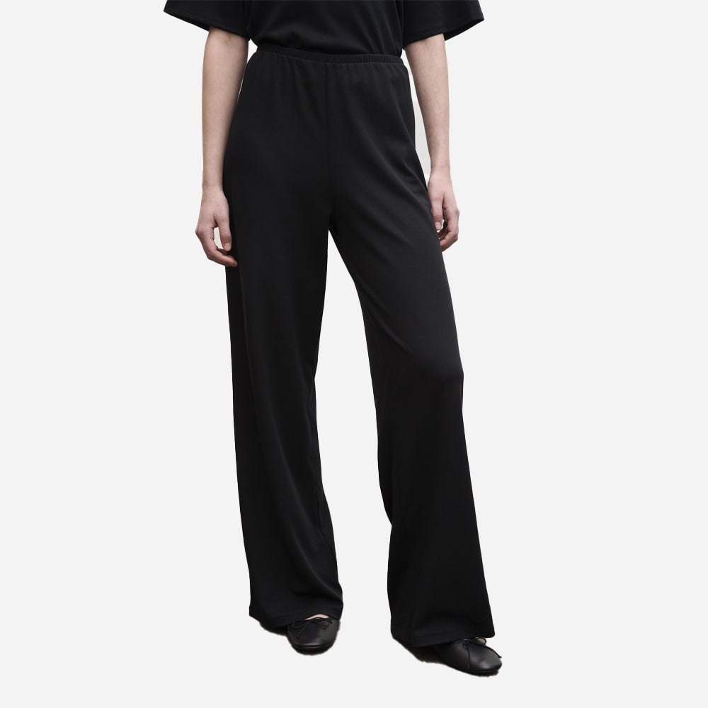 Jersey Lounge Trosers - Black