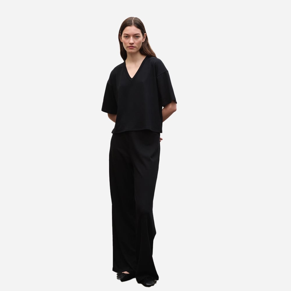 Jersey Lounge Trosers - Black