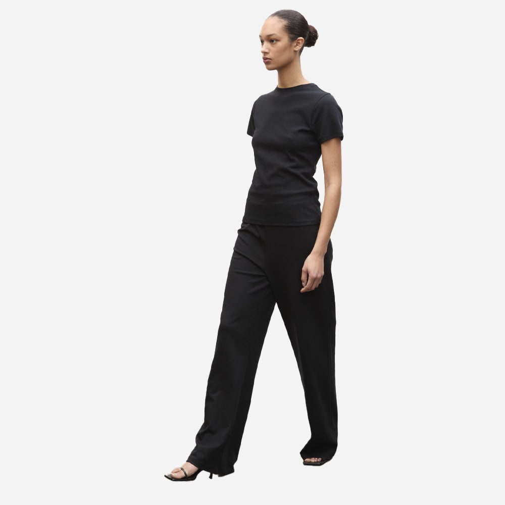 Jersey Lounge Trosers - Black