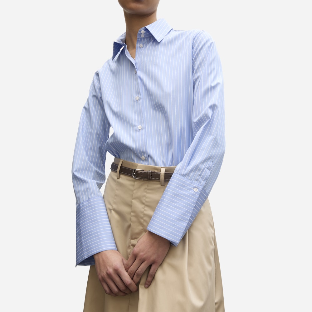 Signature Shirt - Blue Stripe