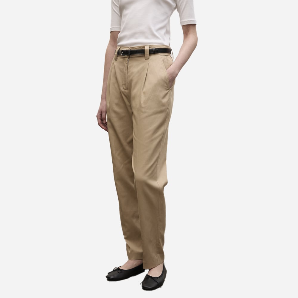 Classic Twill Chinos - Beige