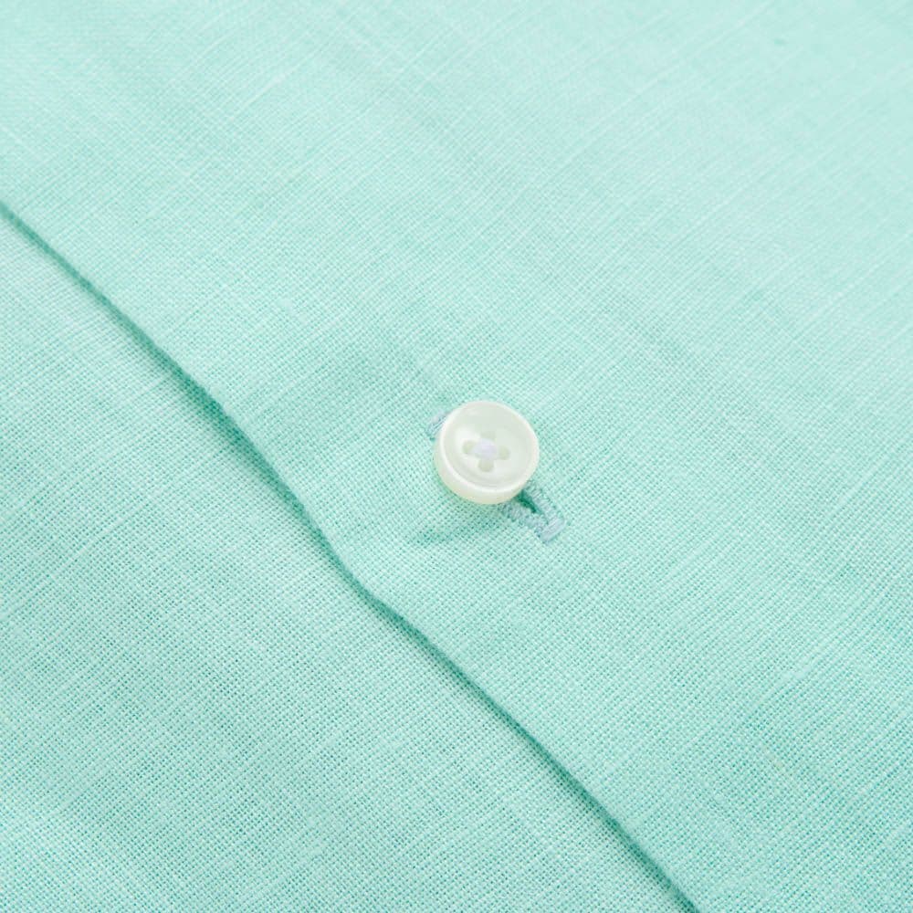 Regular Linen Shirt - Tourquise