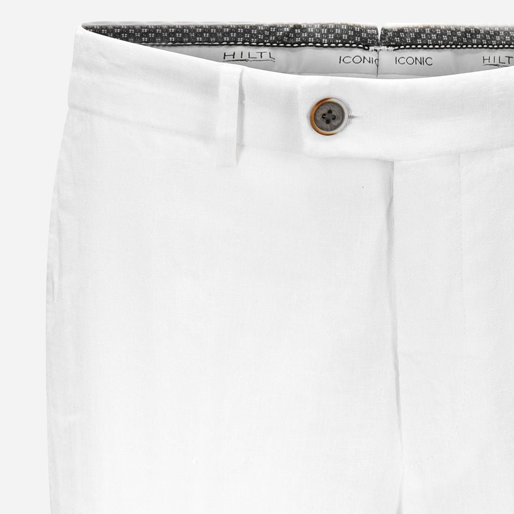 Parma Linen Pant - White