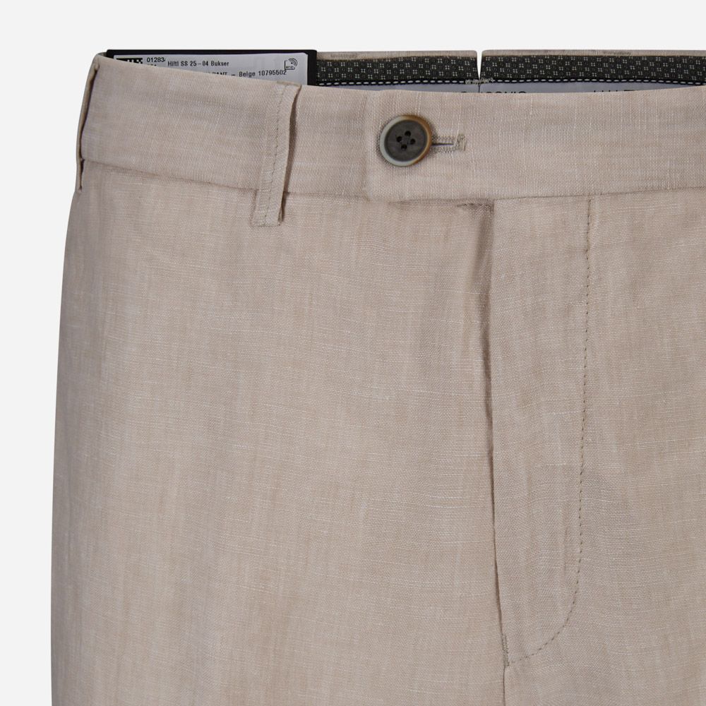 Parma Linen Pant - Light Beige