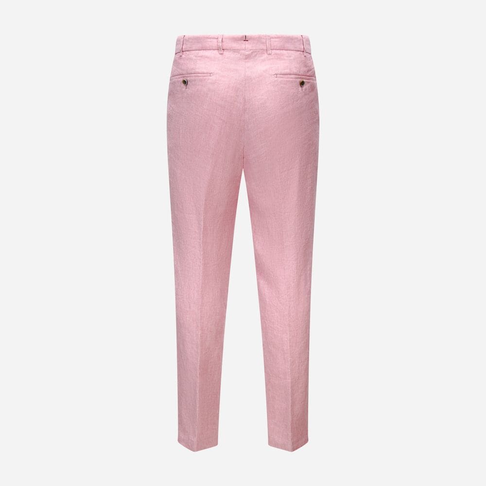 Parma Linen Pant - Pink