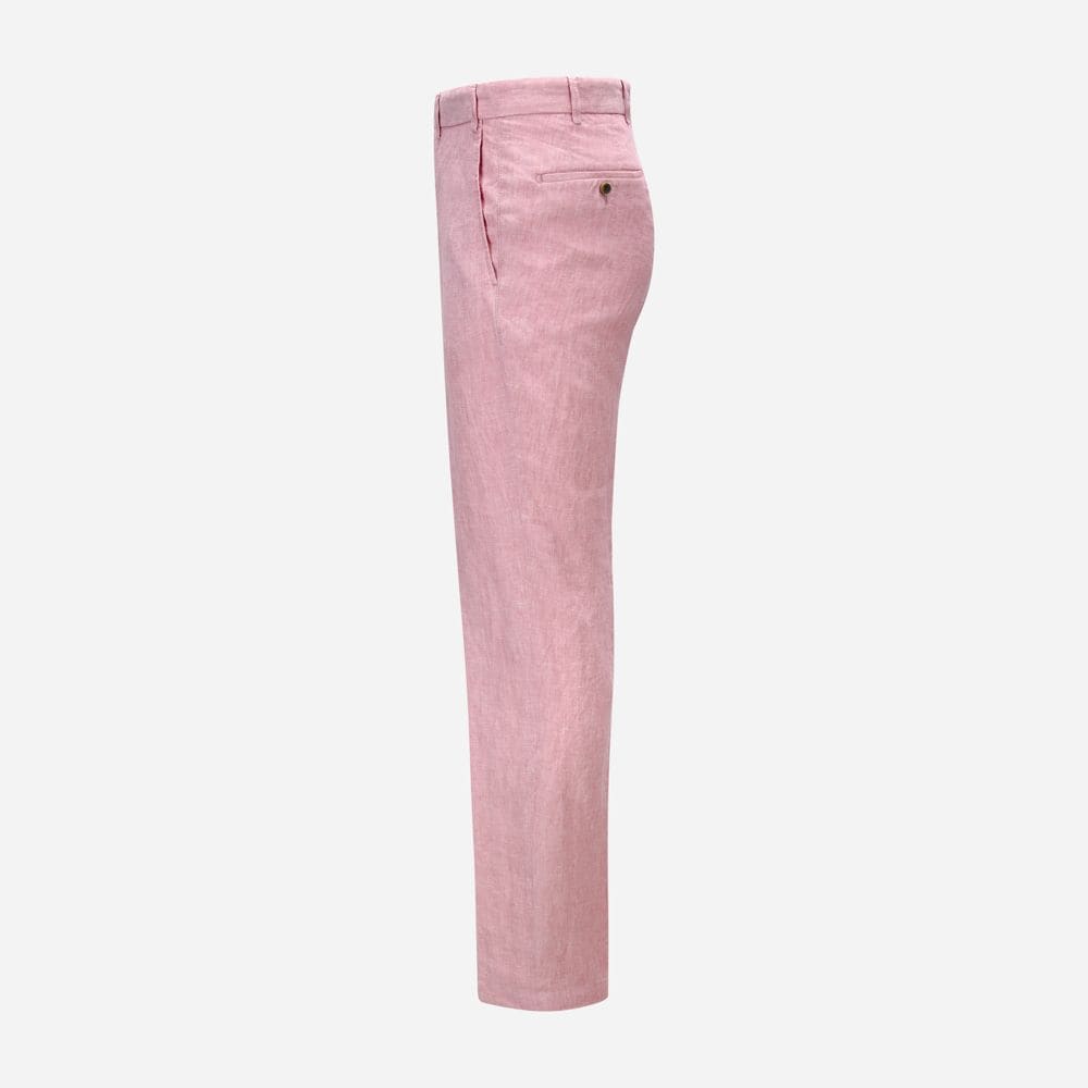 Parma Linen Pant - Pink