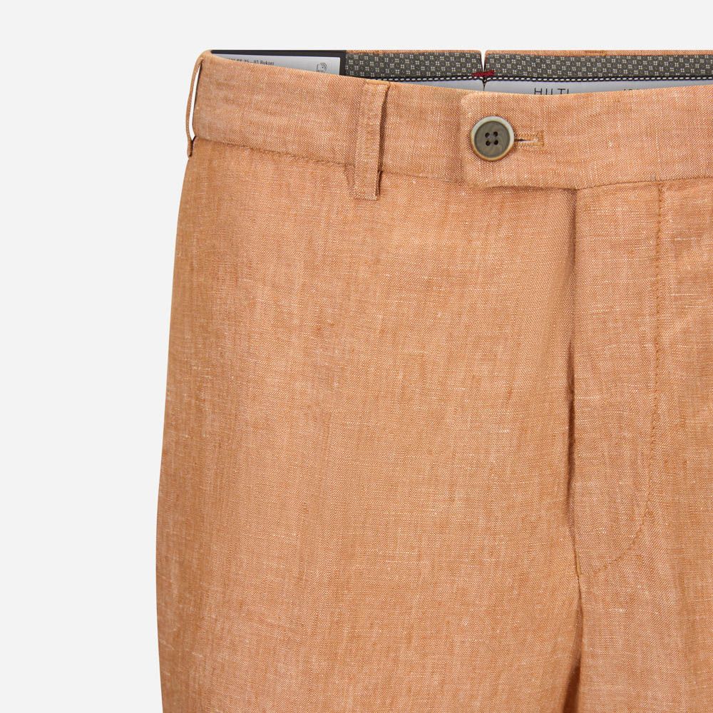 Parma Linen Pant - Orange