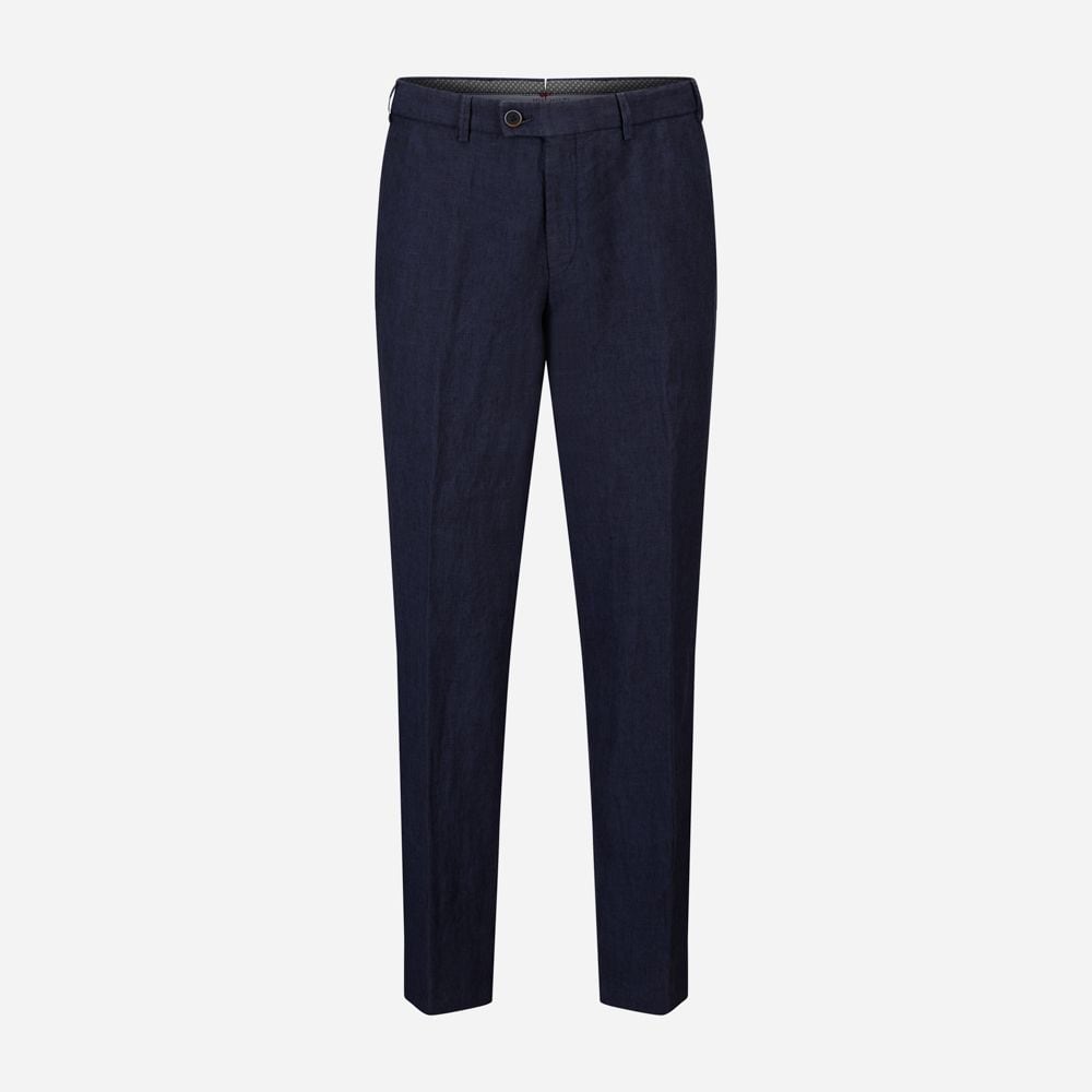 Parma Linen Pant - Navy