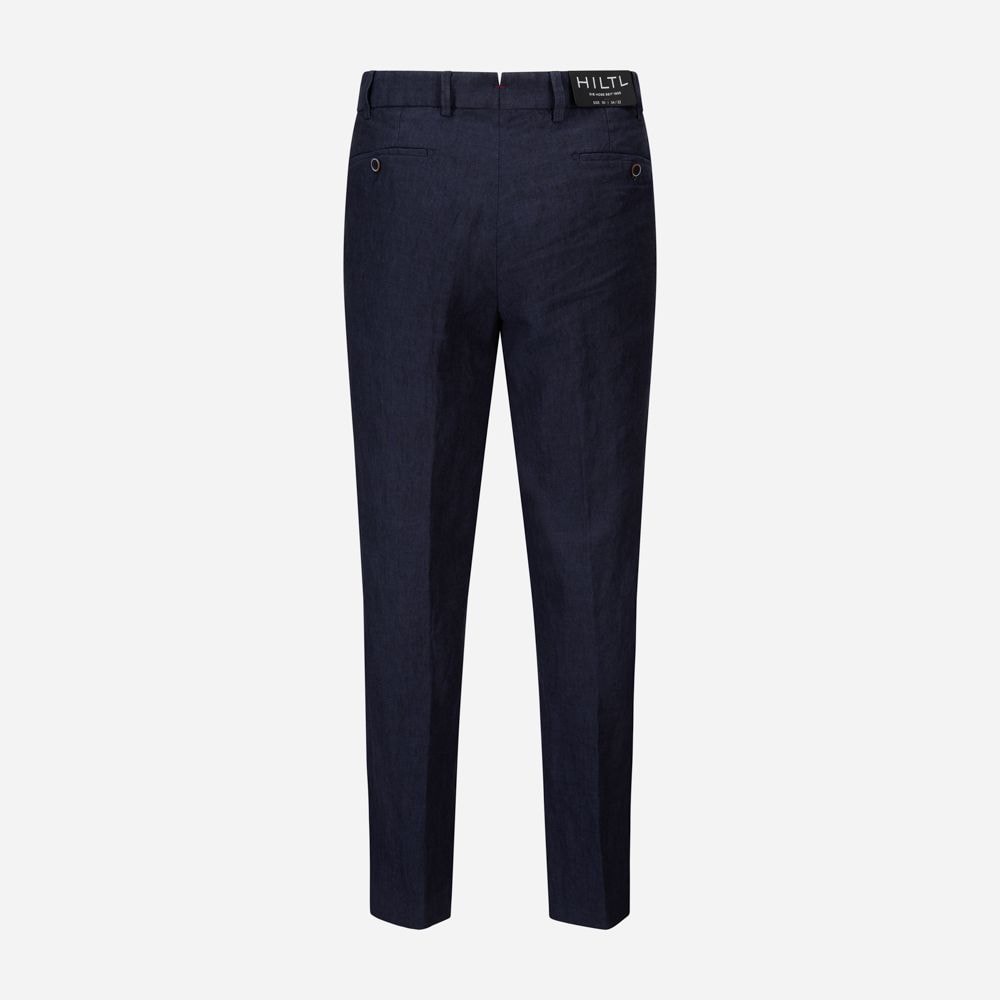 Parma Linen Pant - Navy