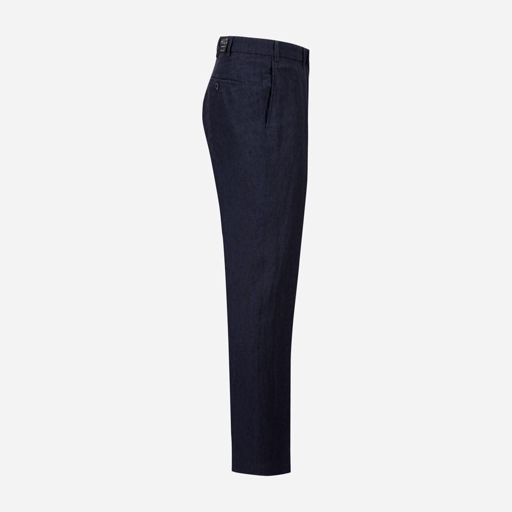 Parma Linen Pant - Navy