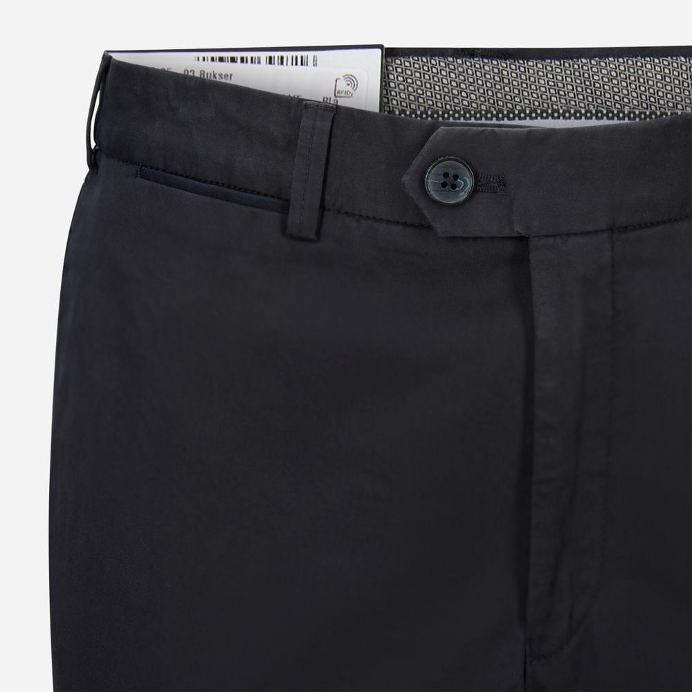 Peaker S Supima Sateen Pant - Navy