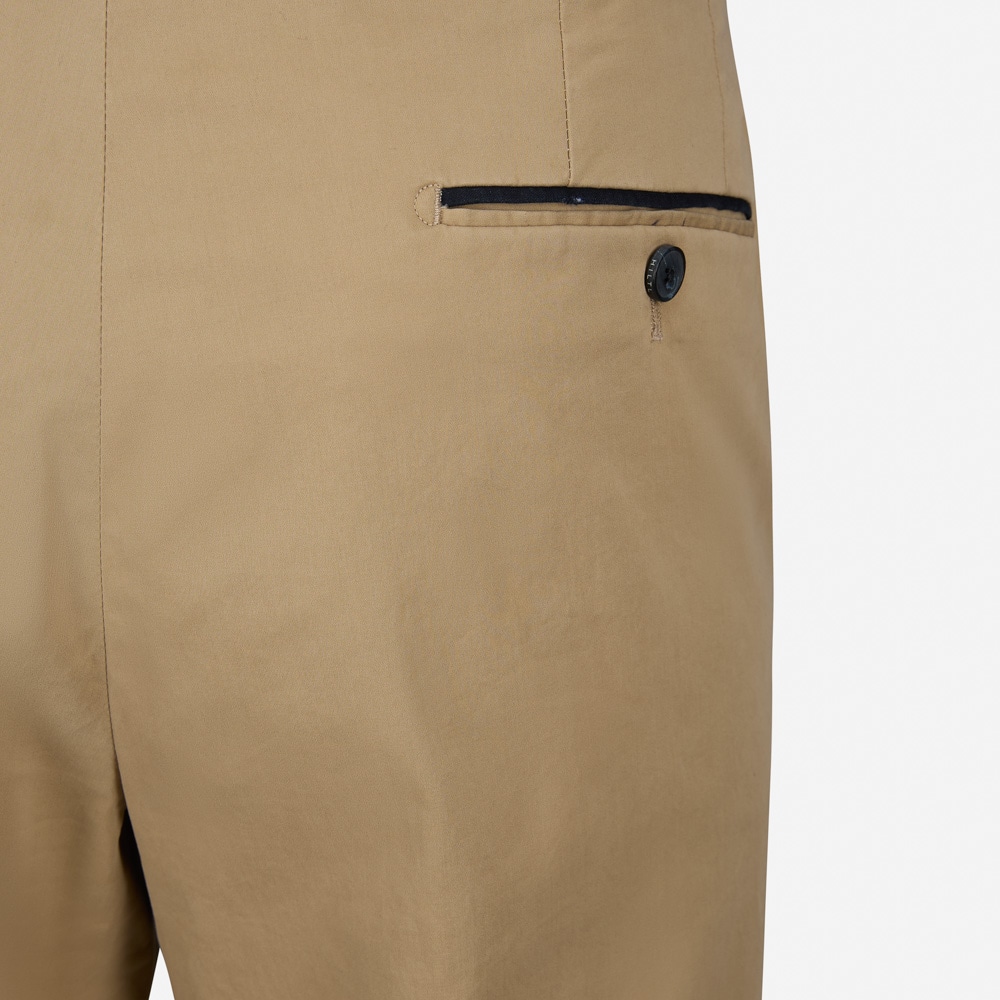 Peaker S Supima Sateen Pant - Beige