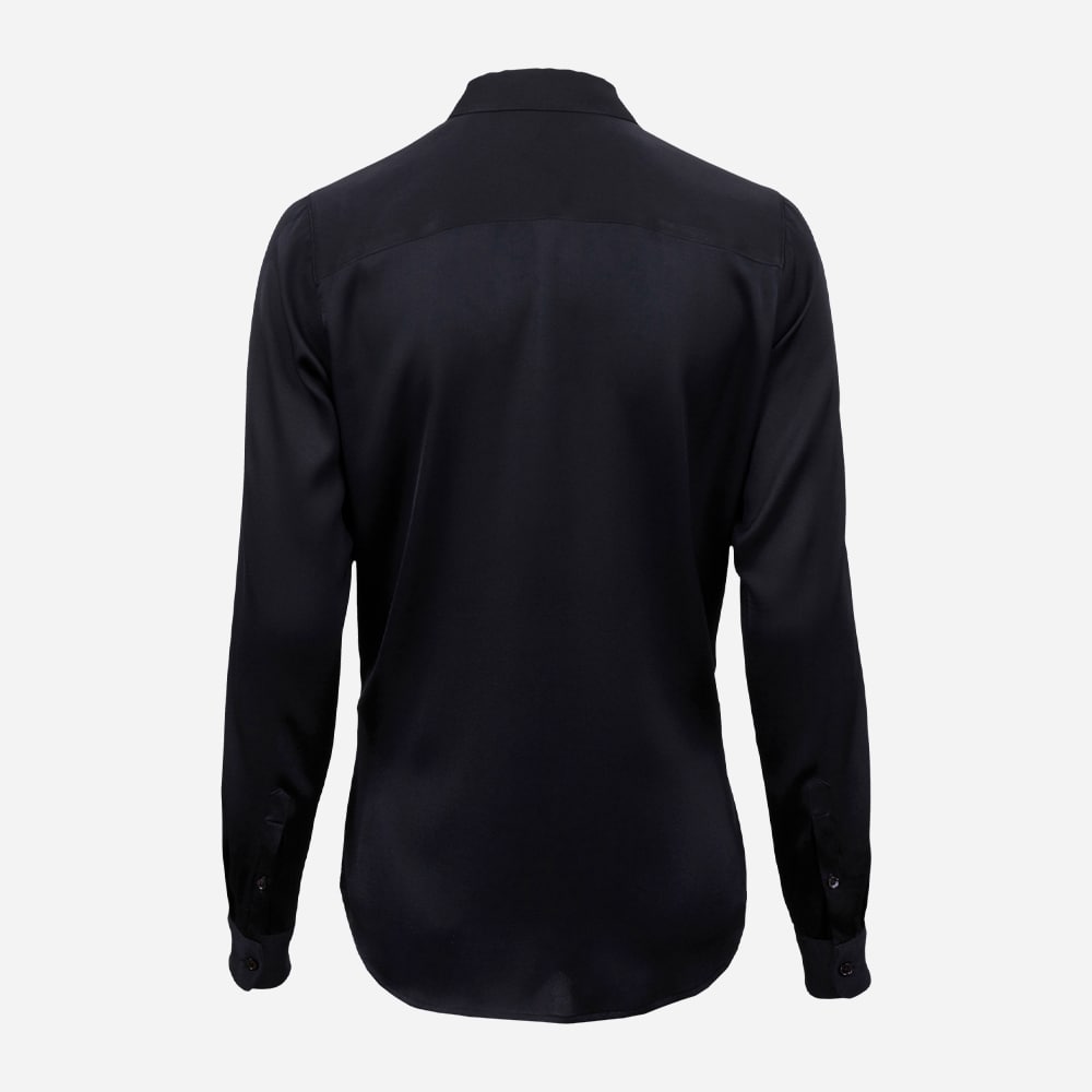 Susan Silk Blouse - Black