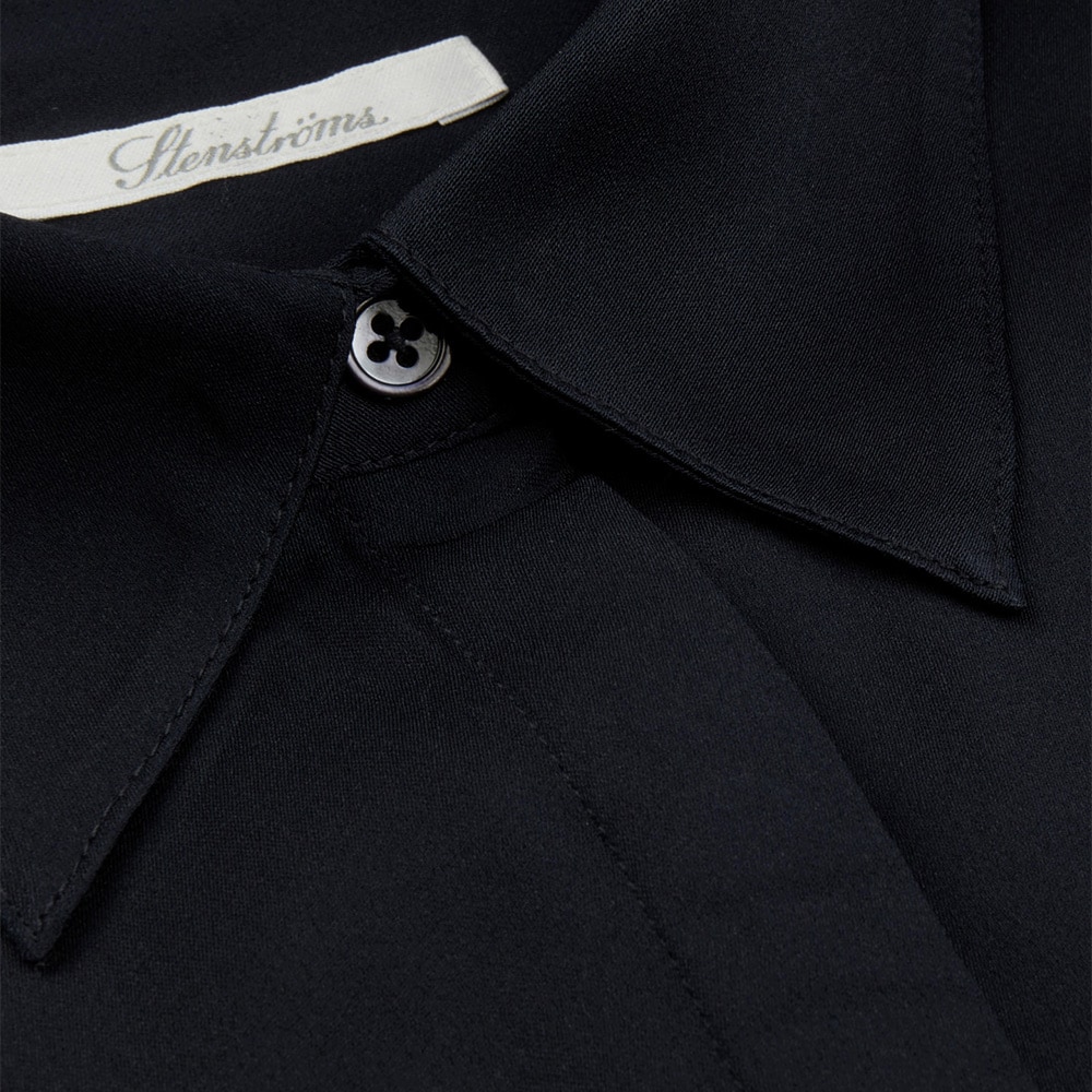 Susan Silk Blouse - Black