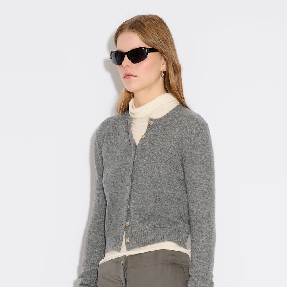 Cashmere Cardigan - Dark Grey