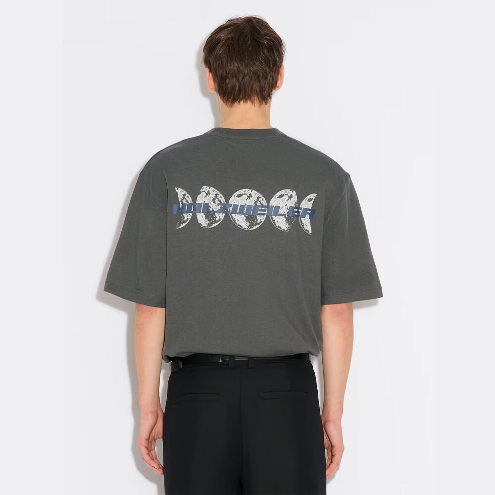 Ranger Cracked Logo Tee - Grey