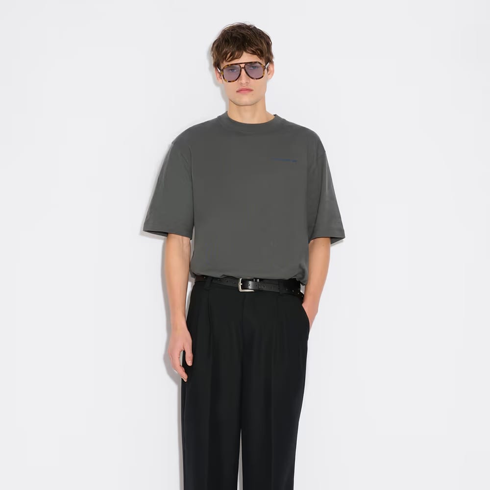 Ranger Cracked Logo Tee - Grey