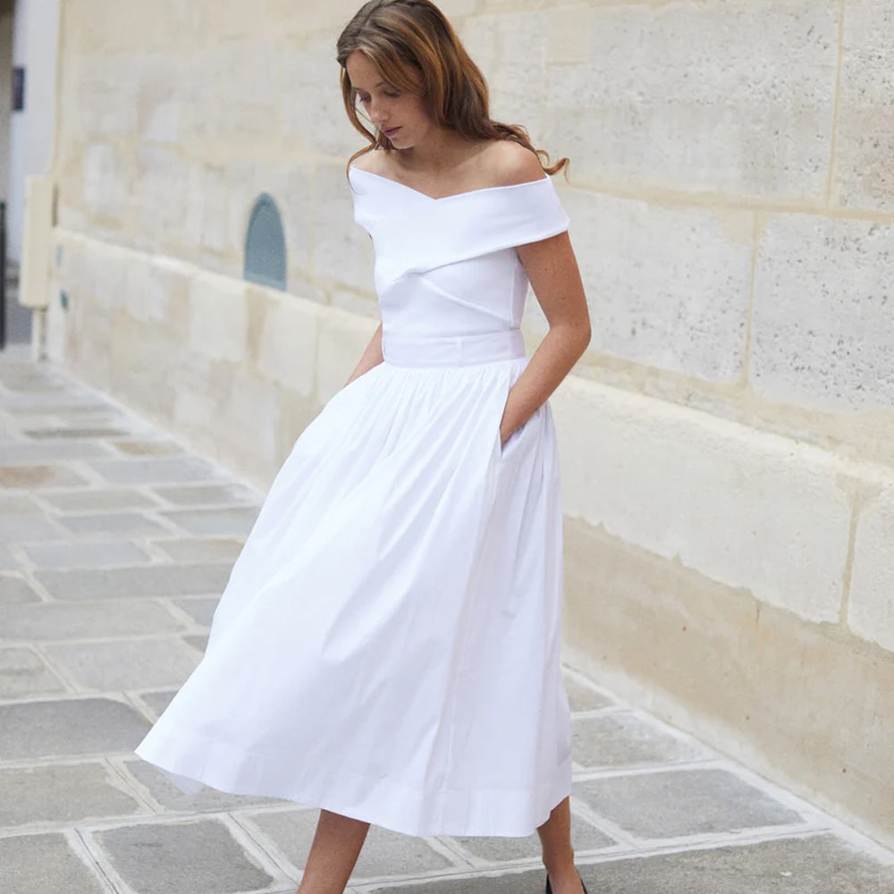 Fiia Skirt - Brilliant White