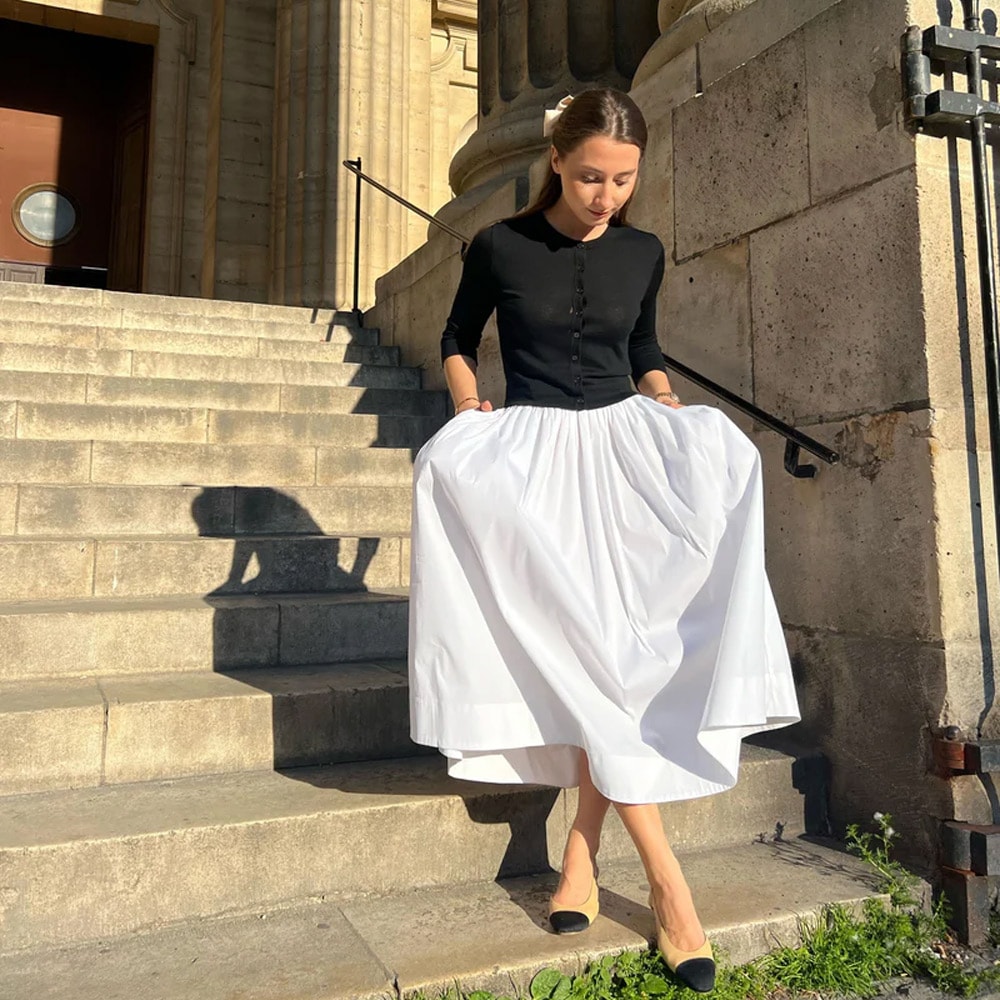 Fiia Skirt - Brilliant White