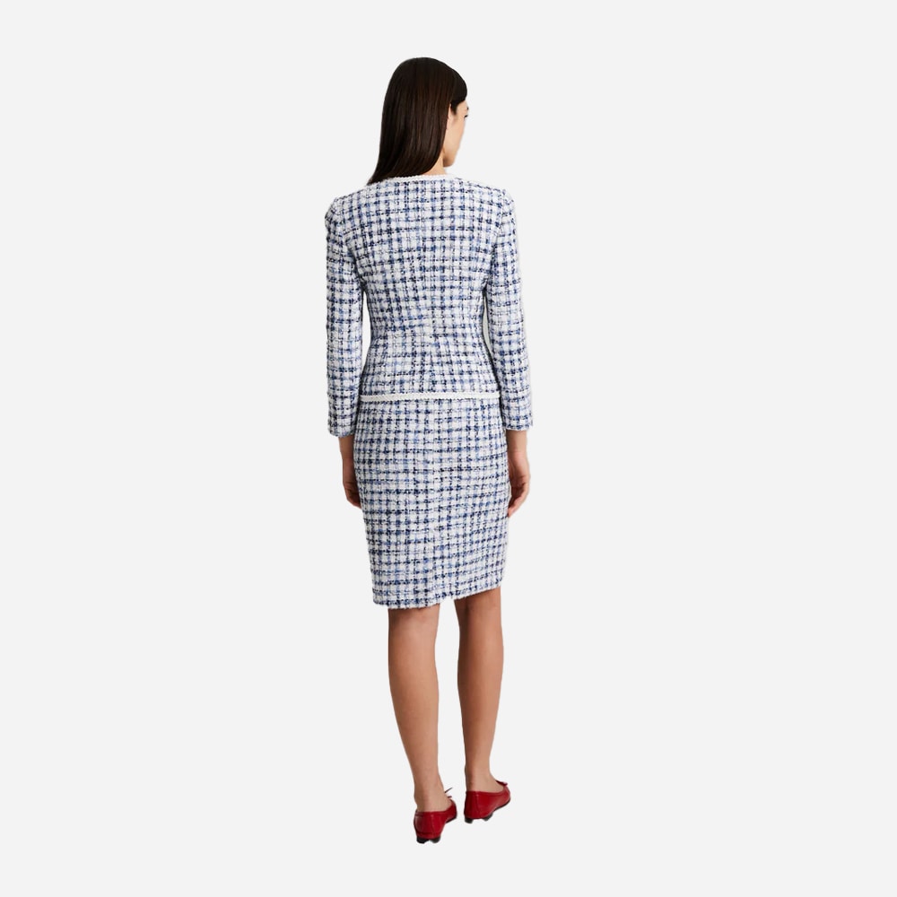 Lesley 2 Blazer - Blue Checks
