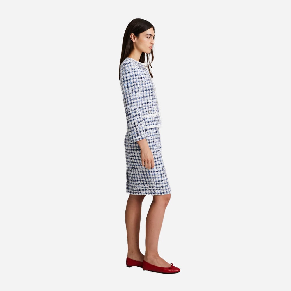 Lesley 2 Blazer - Blue Checks