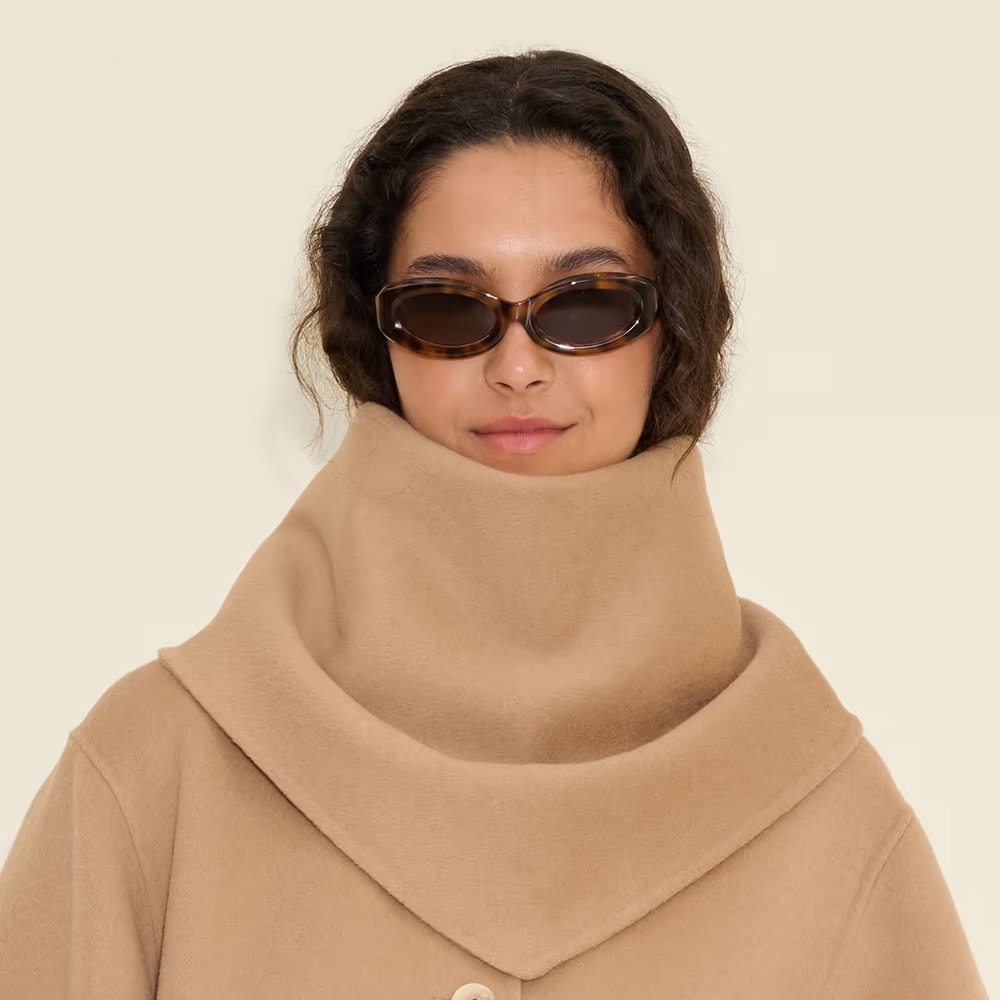 Felsa Wool Scarf - Camel