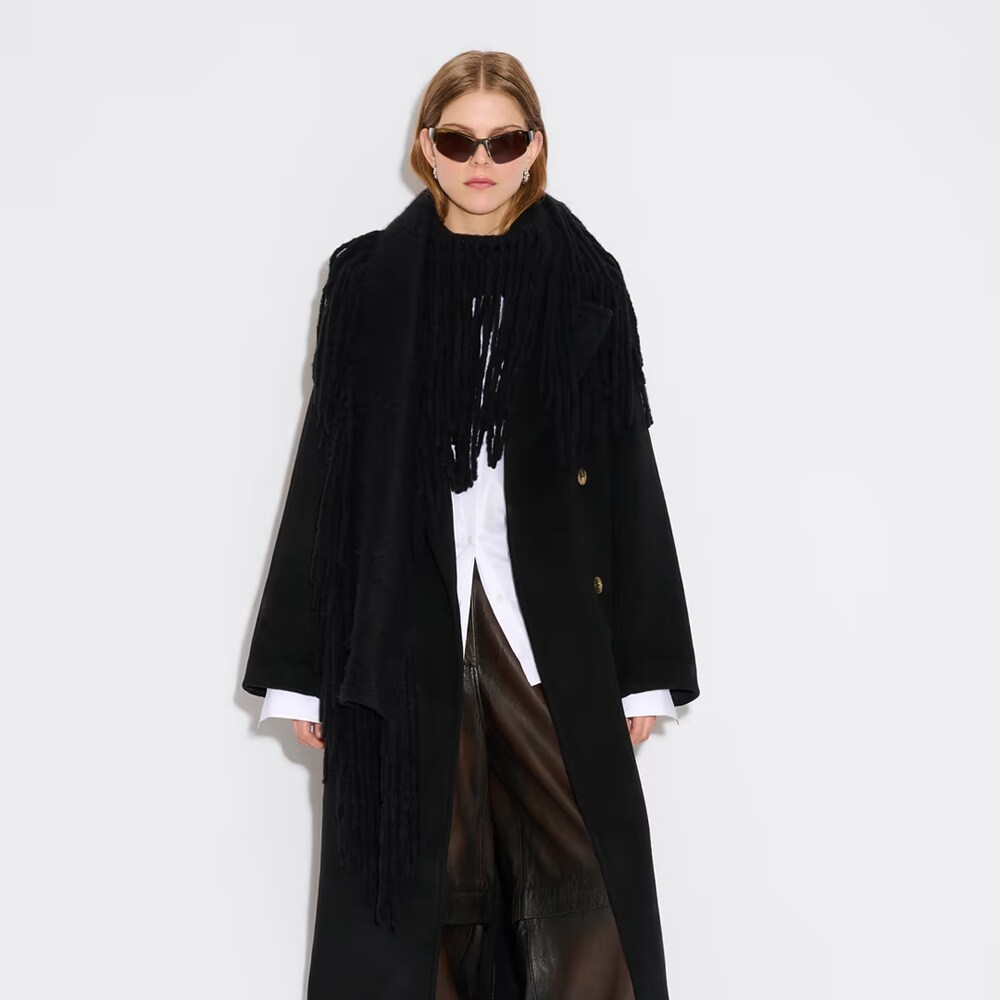 Tassel Scarf - Black