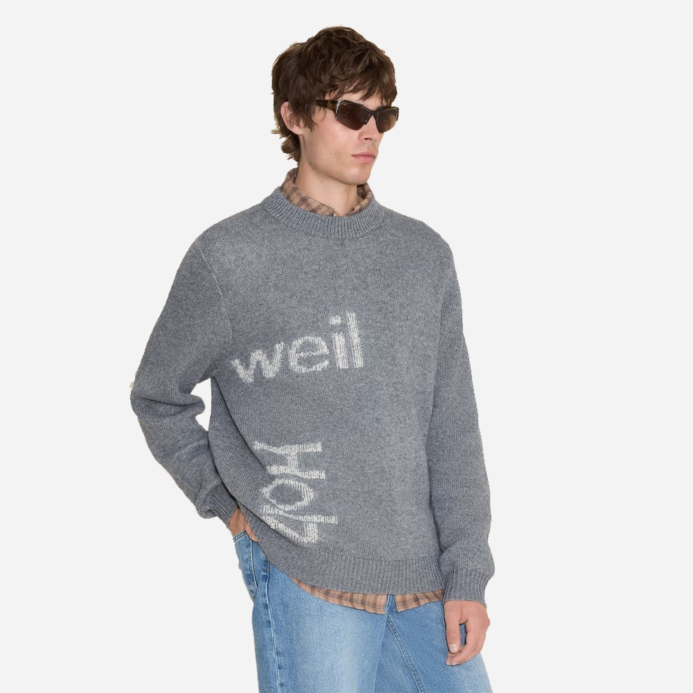 Haza Logo Sweater - Grey