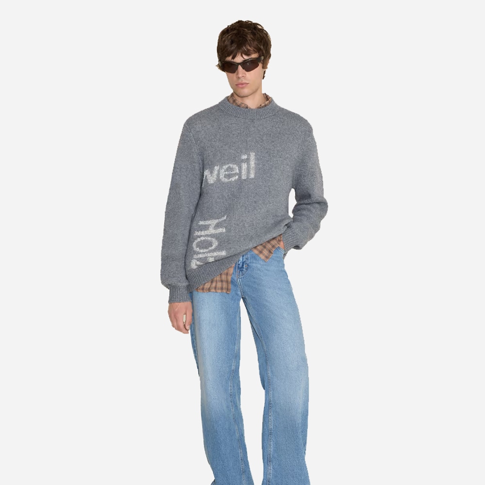 Haza Logo Sweater - Grey